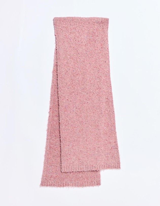 Plain mottled rectangular scarf femme La Fianc&eacute;e
