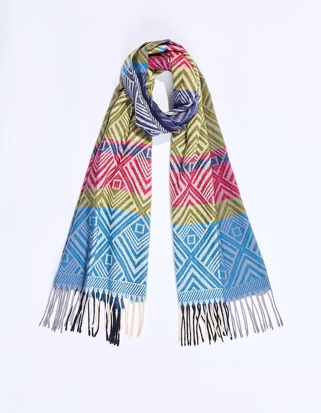 Knitted rectangular scarf femme La Fianc&eacute;e