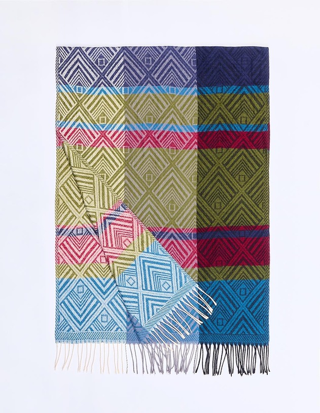 Knitted rectangular scarf femme La Fianc&eacute;e
