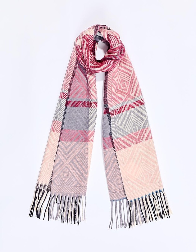 Knitted rectangular scarf femme La Fianc&eacute;e