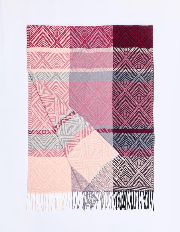Knitted rectangular scarf femme La Fianc&eacute;e