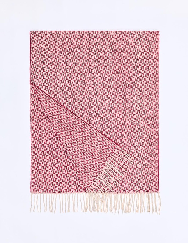 Knitted rectangular scarf femme La Fianc&eacute;e