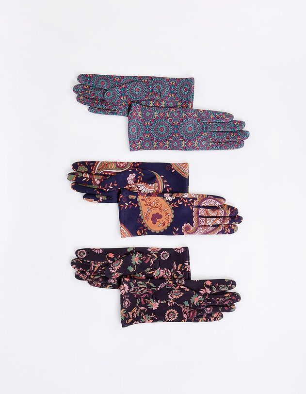 Women&rsquo;s printed gloves femme La Fianc&eacute;e