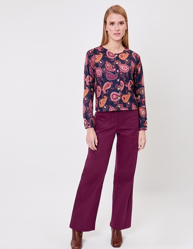Fine knit buttoned cardigan femme La Fianc&eacute;e