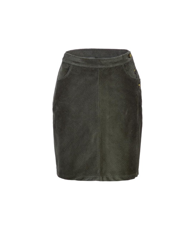 Corduroy A-line skirt femme La Fianc&eacute;e