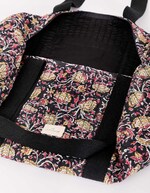 Quilted bowling bag in organic cotton femme La Fiancée