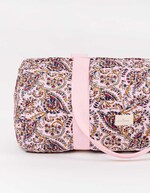 Quilted bowling bag in organic cotton femme La Fiancée