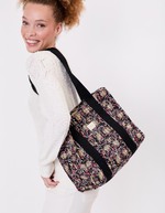 Quilted tote bag in organic cotton femme La Fiancée
