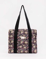 Quilted tote bag in organic cotton femme La Fiancée