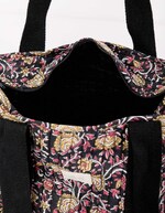 Quilted tote bag in organic cotton femme La Fiancée