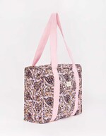 Quilted tote bag in organic cotton femme La Fiancée