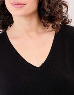 V-neck knit sweater femme La Fiancée