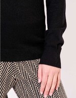 V-neck knit sweater femme La Fiancée