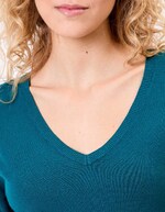 V-neck knit sweater femme La Fiancée