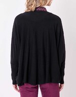Oversized knit sweater femme La Fiancée