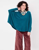 Oversized knit sweater femme La Fiancée
