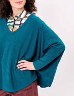 Oversized knit sweater femme La Fiancée