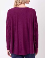 Oversized knit sweater femme La Fiancée