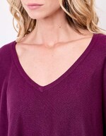 Oversized knit sweater femme La Fiancée