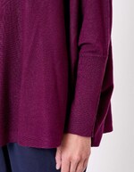 Oversized knit sweater femme La Fiancée