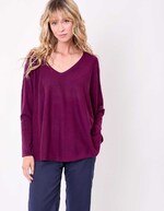 Oversized knit sweater femme La Fiancée