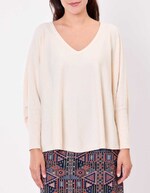 Oversized knit sweater femme La Fiancée