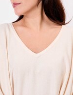 Oversized knit sweater femme La Fiancée