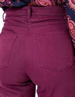 Straight-leg jeans in organic cotton denim femme La Fiancée