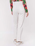 Straight-leg jeans in organic cotton denim femme La Fiancée