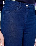 Straight-leg jeans in organic cotton denim femme La Fiancée
