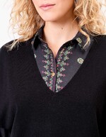 Sleeveless knit sweater femme La Fiancée