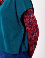 Sleeveless knit sweater femme La Fiancée