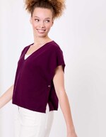 Sleeveless knit sweater femme La Fiancée