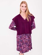 Sleeveless knit sweater femme La Fiancée