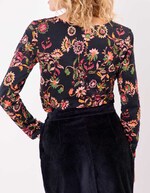 Organic flamed cotton T-shirt femme La Fiancée
