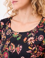 Organic flamed cotton T-shirt femme La Fiancée