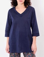 Women’s tunic in organic cotton voile femme La Fiancée