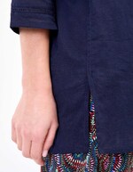 Women’s tunic in organic cotton voile femme La Fiancée