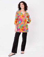 Women’s tunic in organic cotton voile femme La Fiancée