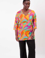 Women’s tunic in organic cotton voile femme La Fiancée