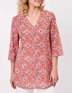 Women’s tunic in organic cotton voile femme La Fiancée