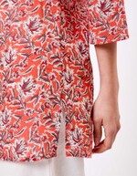 Women’s tunic in organic cotton voile femme La Fiancée