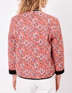 Reversible quilted jacket in organic cotton femme La Fiancée