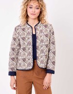 Reversible quilted jacket in organic cotton femme La Fiancée