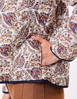 Reversible quilted jacket in organic cotton femme La Fiancée
