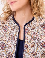 Reversible quilted jacket in organic cotton femme La Fiancée