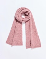 Plain mottled rectangular scarf femme La Fiancée