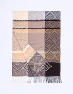 Knitted rectangular scarf femme La Fiancée