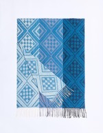 Knitted rectangular scarf femme La Fiancée