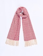 Knitted rectangular scarf femme La Fiancée